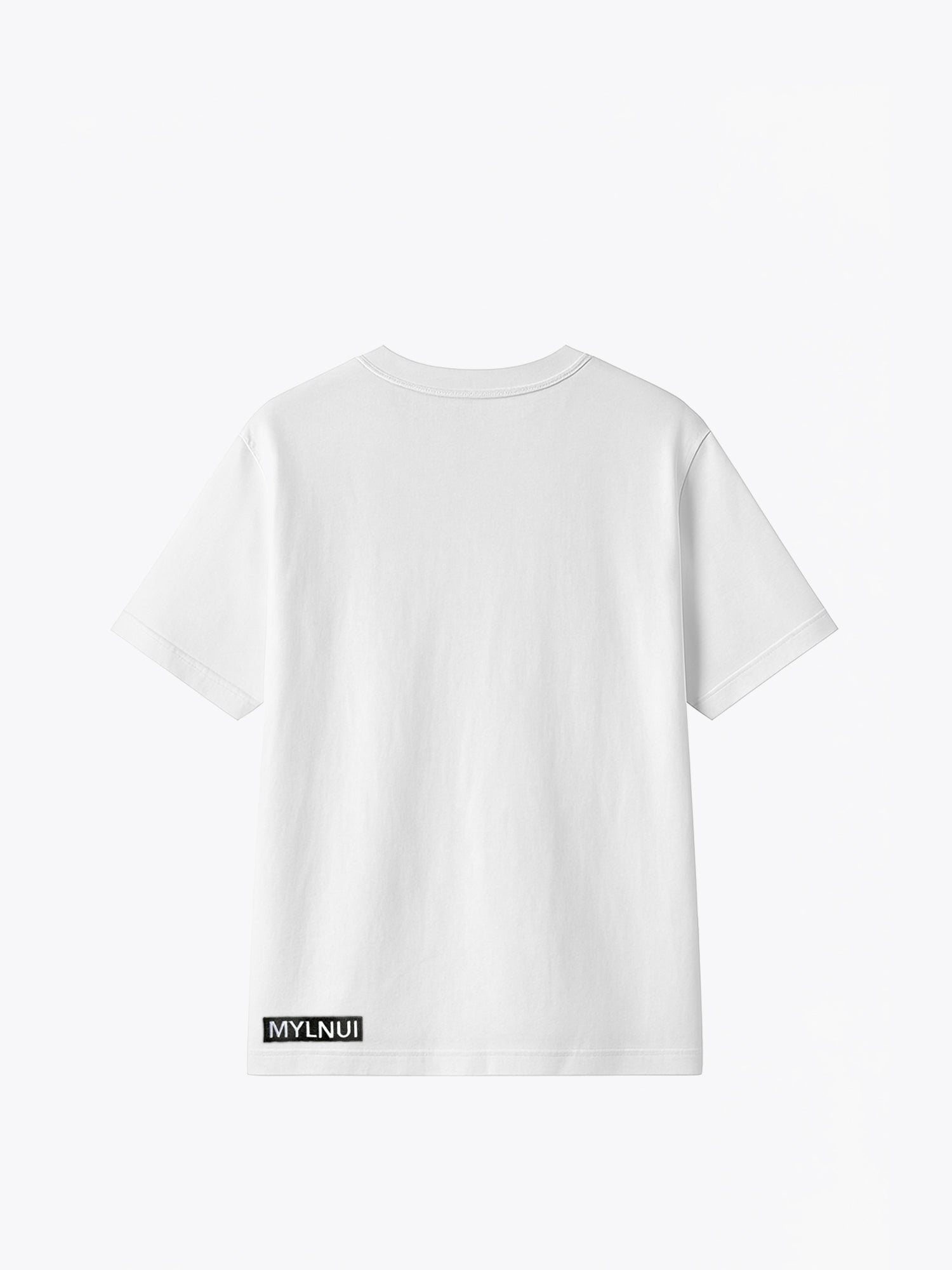 JYEUHAIR MYLNUI OVERSIZE TEE WHITE
